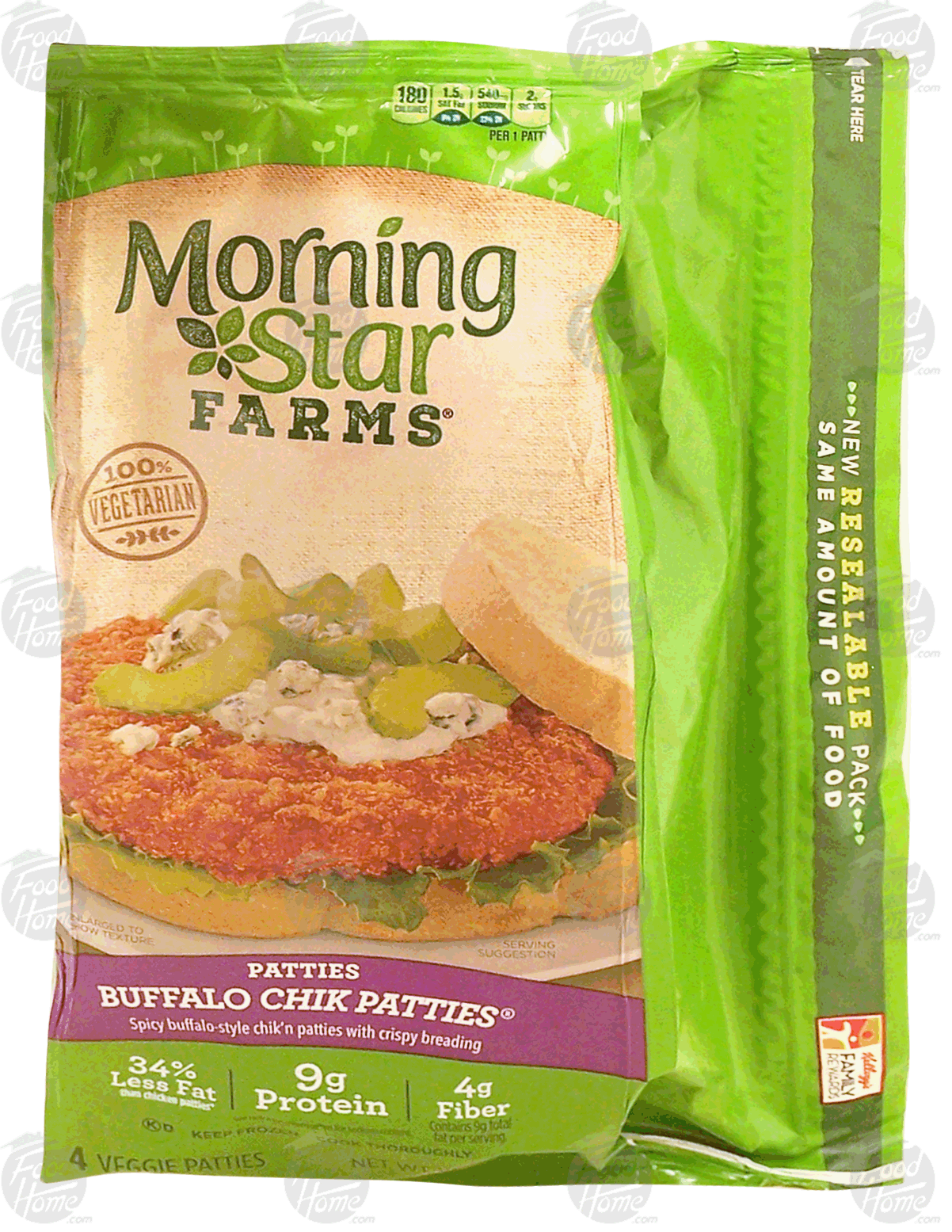 Morningstar Farms  buffalo chik veggie patties, 4-count Full-Size Picture